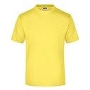 T-shirt Klasyczny Bawełniany JN001 - Yellow