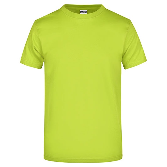 T-shirt Klasyczny Bawelniany JN002 - Acid Yellow