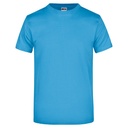 T-shirt Klasyczny Bawełniany JN002 - Aqua