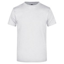 T-shirt Klasyczny Bawełniany JN002 - Ash (Heather)