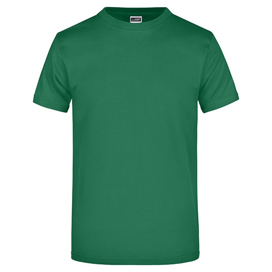 T-shirt Klasyczny Bawelniany JN002 - Dark Green
