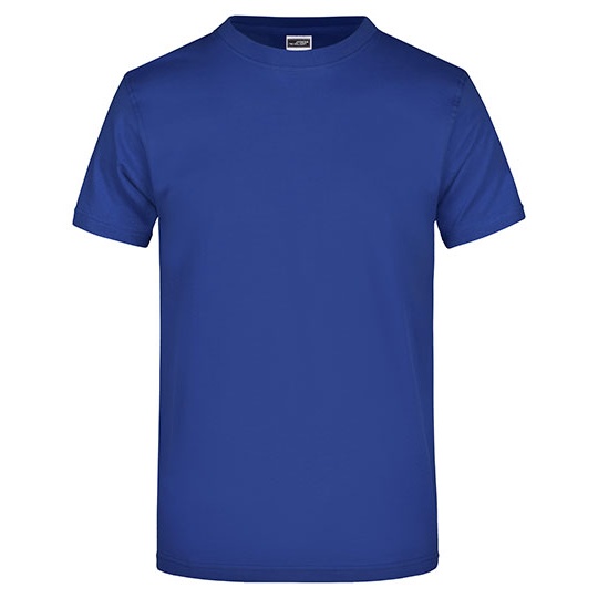 T-shirt Klasyczny Bawelniany JN002 - Dark Royal