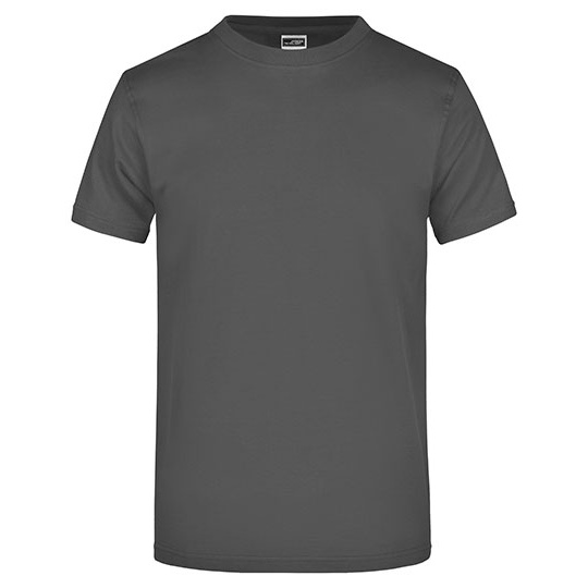 T-shirt Klasyczny Bawełniany JN002 - Graphite (Solid)