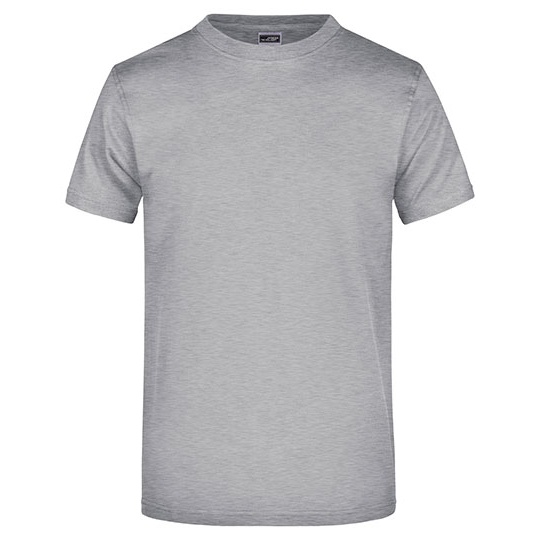 T-shirt Klasyczny Bawelniany JN002 - Grey Heather