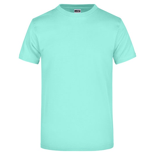 T-shirt Klasyczny Bawelniany JN002 - Mint