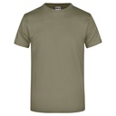 T-shirt Klasyczny Bawełniany JN002 - Olive