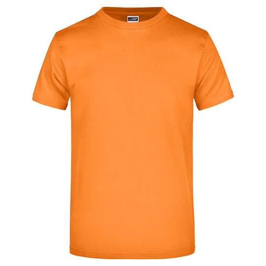 T-shirt Klasyczny Bawelniany JN002 - Orange