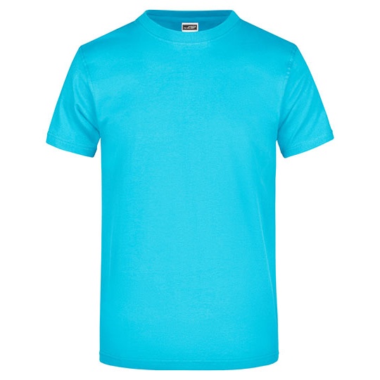 T-shirt Klasyczny Bawelniany JN002 - Pacific