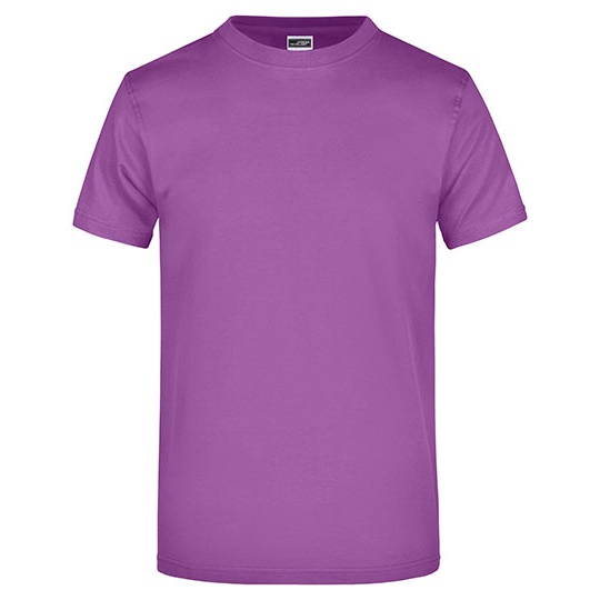 T-shirt Klasyczny Bawelniany JN002 - Purple