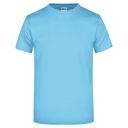 T-shirt Klasyczny Bawełniany JN002 - Sky Blue