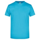 T-shirt Klasyczny Bawełniany JN002 - Turquoise