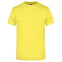 T-shirt Klasyczny Bawełniany JN002 - Yellow