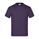 Koszulka Dziecięca Klasyczna Bawełniana JN019 - Aubergine