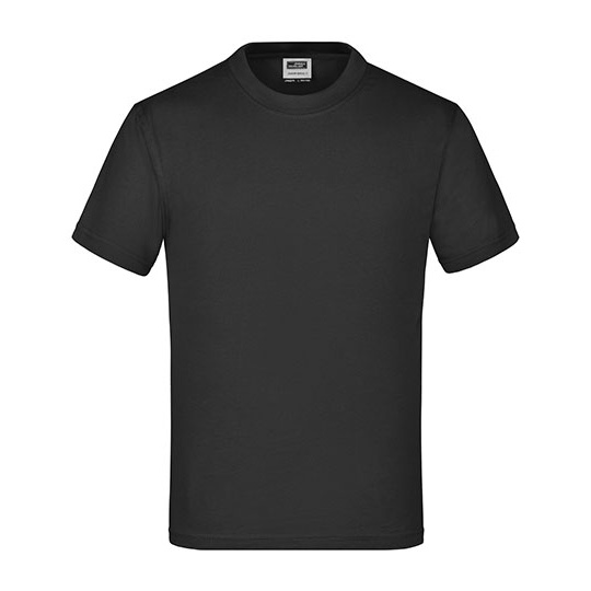 Koszulka Dziecieca Klasyczna Bawelniana JN019 - Black