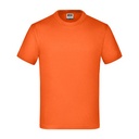 Koszulka Dziecięca Klasyczna Bawełniana JN019 - Dark Orange
