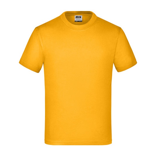 Koszulka Dziecieca Klasyczna Bawelniana JN019 - Gold Yellow