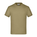 Koszulka Dziecięca Klasyczna Bawełniana JN019 - Khaki