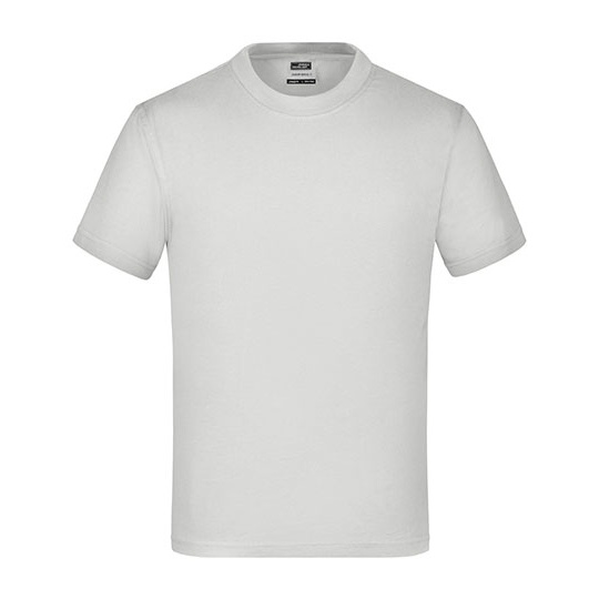 Koszulka Dziecieca Klasyczna Bawelniana JN019 - Light Grey