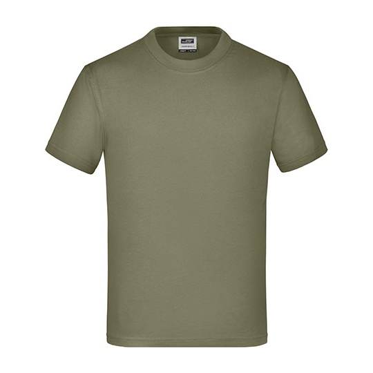 Koszulka Dziecieca Klasyczna Bawelniana JN019 - Olive