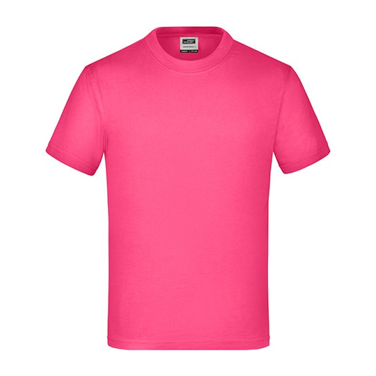 Koszulka Dziecieca Klasyczna Bawelniana JN019 - Pink