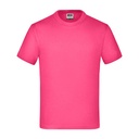 Koszulka Dziecięca Klasyczna Bawełniana JN019 - Pink
