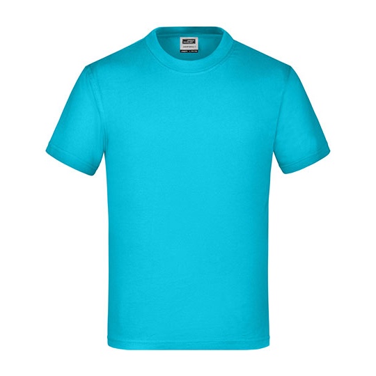Koszulka Dziecięca Klasyczna Bawełniana JN019 - Turquoise