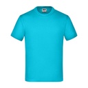 Koszulka Dziecięca Klasyczna Bawełniana JN019 - Turquoise
