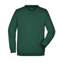 Bluza Klasyczna Bawełniana JN040 - Dark Green