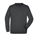 Bluza Klasyczna Bawełniana JN040 - Graphite (Solid)