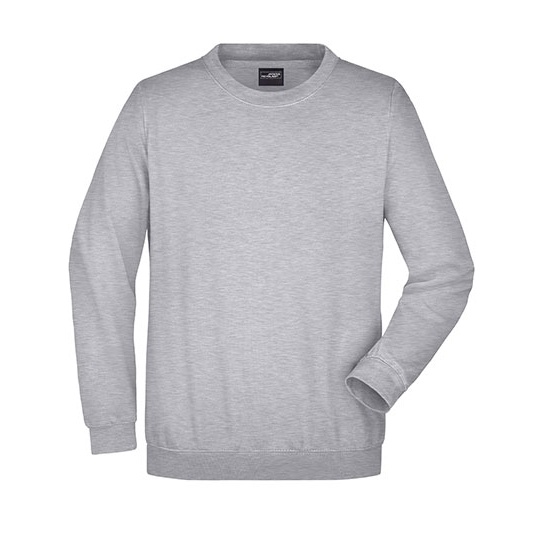 Bluza Klasyczna Bawełniana JN040 - Grey Heather