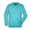 Bluza Klasyczna Bawełniana JN040 - Pacific