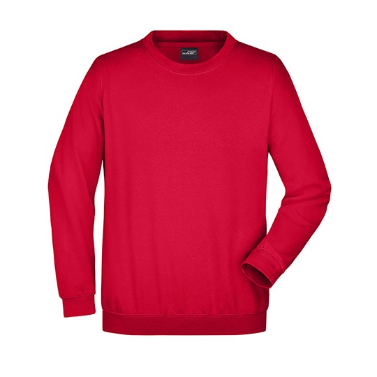 Bluza Klasyczna Bawelniana JN040 - Red