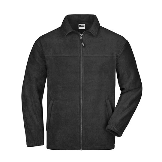 Bluza Polarowa Zapinana na Zamek JN044 - Black