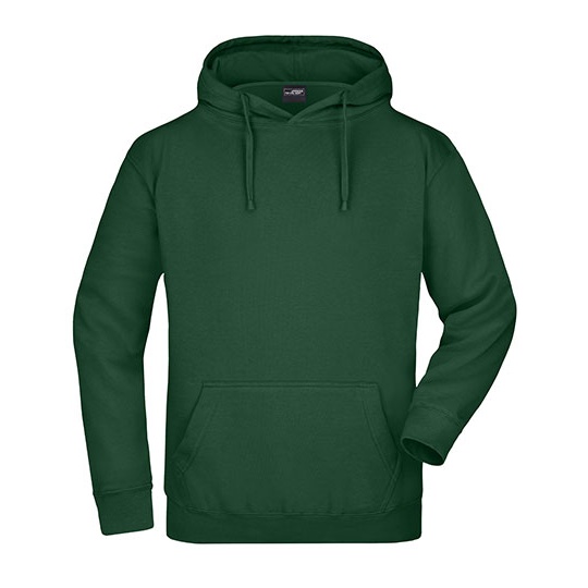 Bluza Z Kapturem Klasyczna JN047 - Dark Green