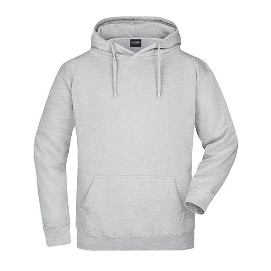 Bluza Z Kapturem Klasyczna JN047 - Grey Heather