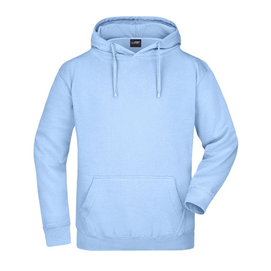 Bluza Z Kapturem Klasyczna JN047 - Light Blue