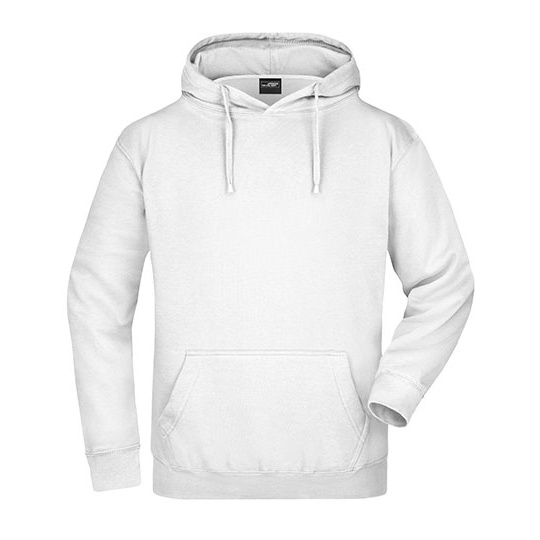 Bluza Z Kapturem Klasyczna JN047 - White