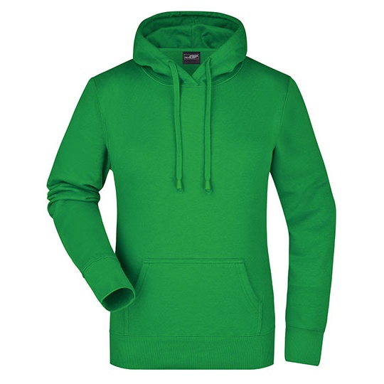 Bluza Damska z Kapturem Komfortowa JN051 - Fern Green