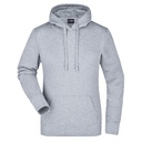 Bluza Damska z Kapturem Komfortowa JN051 - Grey Heather
