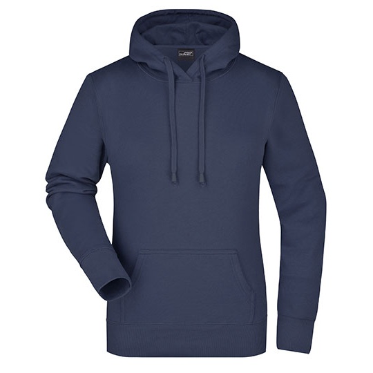 Bluza Damska z Kapturem Komfortowa JN051 - Navy