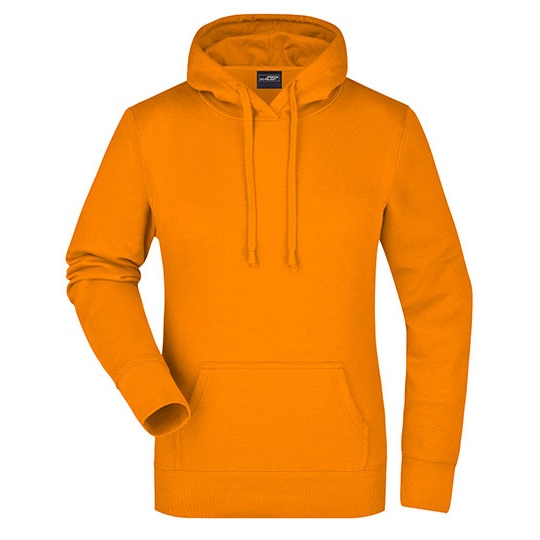 Bluza Damska z Kapturem Komfortowa JN051 - Orange