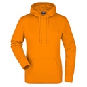 Bluza Damska z Kapturem Komfortowa JN051 - Orange