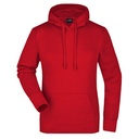 Bluza Damska z Kapturem Komfortowa JN051 - Red