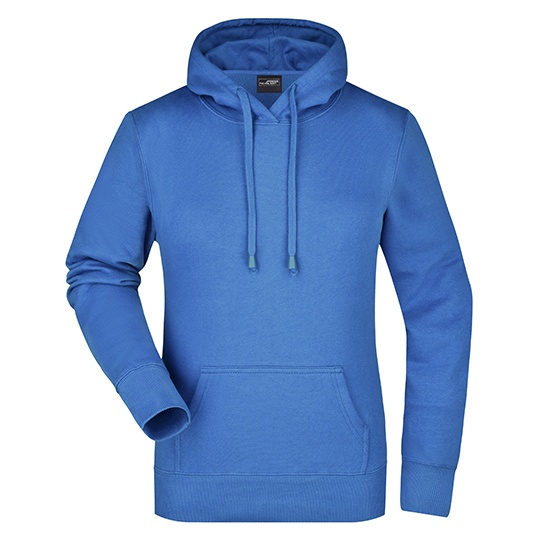 Bluza Damska z Kapturem Komfortowa JN051 - Royal