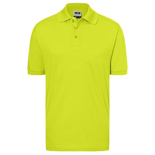 Koszulka polo klasyczna JN070 - Acid Yellow