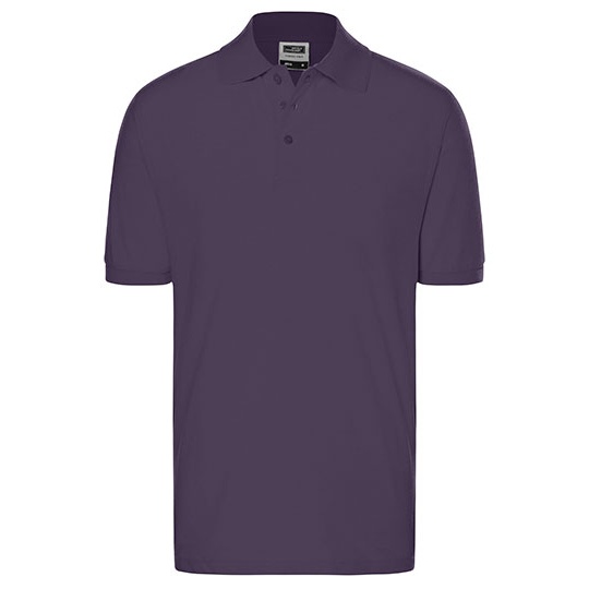 Koszulka polo klasyczna JN070 - Aubergine