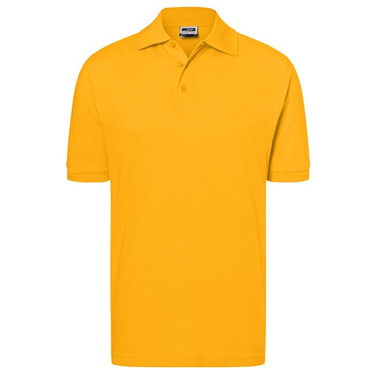 Koszulka polo klasyczna JN070 - Gold Yellow