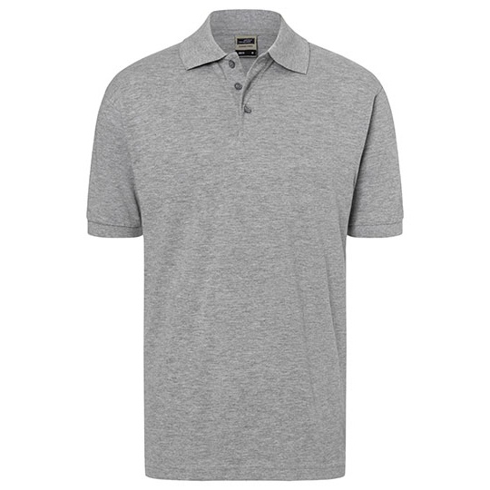 Koszulka polo klasyczna JN070 - Grey Heather