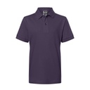 Koszulka Polo Dziecięca Klasyczna JN070K - Aubergine