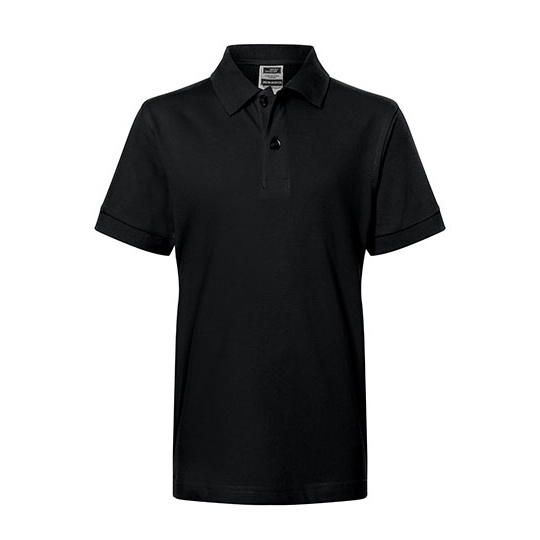 Koszulka Polo Dziecieca Klasyczna JN070K - Black